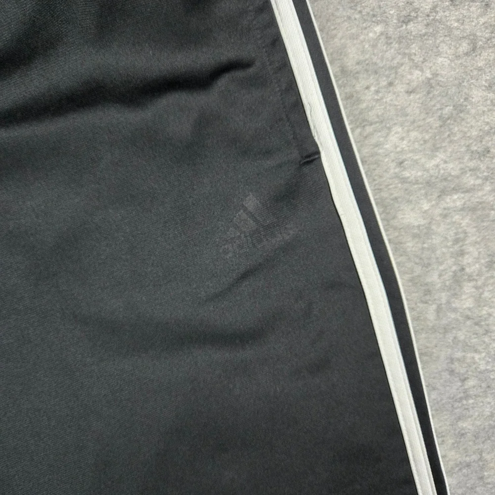 Adidas Mens Black 3-Stripe Classic Track Pants L
